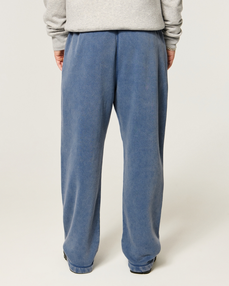 jogginghose mit taschen und big-sur-muster
