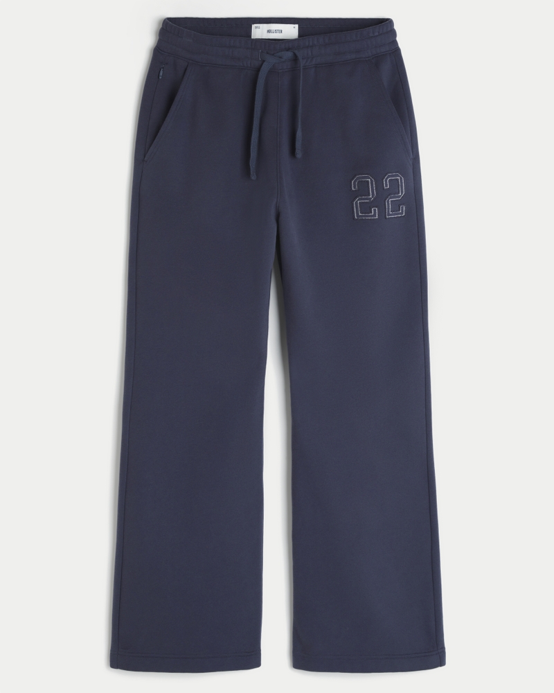 forest hills athletics gemusterte bootcut-jogginghose