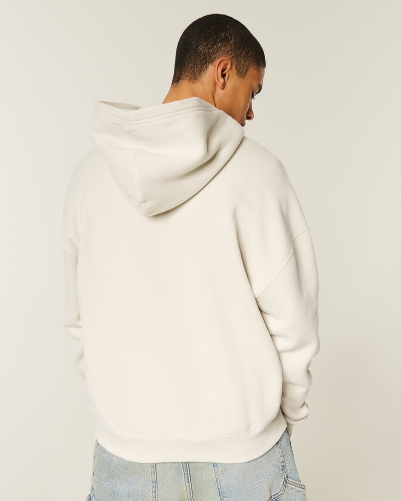 kapuzenpullover mit spinnenmuster gerader passform und reißverschluss